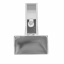 LED подсветка Brille Металл 9W SW-108 Хром 32-966 Токмак