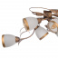Люстра Brille Флористика 60W E14 Коричневый Фастов