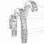 Люстра подвесная Brille 72W Хром Вышгород