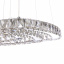 Люстра Brille Хрустальные кольца LED 60W Хром Коростень