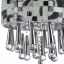 Люстра Brille Смарт BCL-461S/5 E14 Хром Виноградов