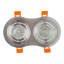 Поворотный точечный светильник Brille 40W HDL-DT 108 Серебристый 36-253 Ромни