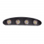 LED подсветка Brille Металл 1W AL-264 Черный 34-334 Пологи