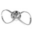 Настольная лампа LED хай-тек Brille 14W BL-533 Хром Токмак