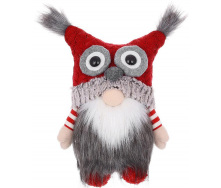 Декоративная игрушка Gnome with owl hat 47 см Разноцветный BonaDi DP232204