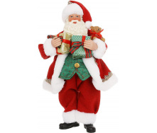 Игрушка новогодняя Santa with gifts 28 см Разноцветный BonaDi DP232268