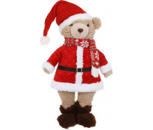 Декоративная игрушка Santa Bear 52 см Разноцветный BonaDi DP232193