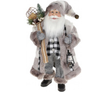 Новогодняя фигурка Santa Claus Gray 46 см BonaDi DP96555