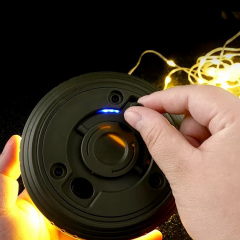 Cветодиодная уличная гирлянда RIAS KXK-828 RGB IP44 аккумуляторная с фонарем 8 м Green Ровно