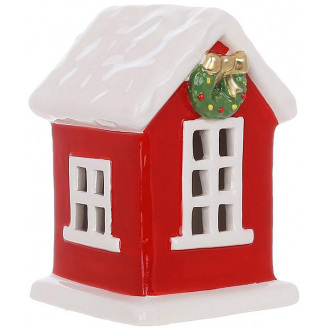 Светодиодная елочная игрушка BonaDi Red House 7х11 см Разноцветный DP232308