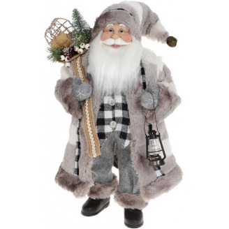 Новогодняя фигурка Santa Claus Gray 46 см BonaDi DP96555