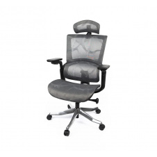 Крісло АКЛАС Кантос Lux MB Сірий (Темно-сірий)
