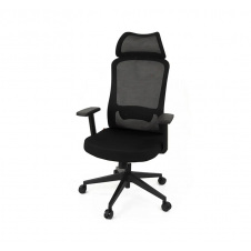 Крісло АКЛАС Сорекс SR(L) Чорний (Чорний/Чорний)