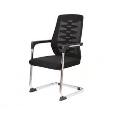 Крісло конференційне АКЛАС Села CF 8003D чорне Красноград