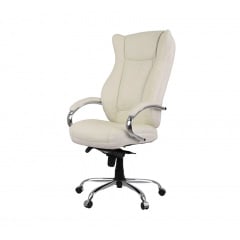 Крісло АКЛАС Бадалона CH MB біле Гуляйполе