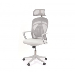 Крісло АКЛАС Тревізо GR Tilt (UK-809A) сіре Тернопіль