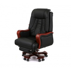 Крісло АКЛАС Тристрам EX RL чорне Ковель