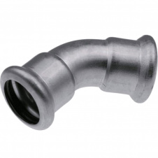 Коліно KAN-therm Inox 45° 28x28 (1609068052)