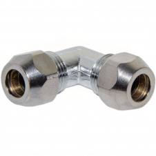 Коліно Albertoni 420 d10 хром (G02524)