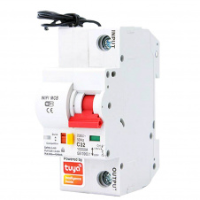 Розумний автоматичний вимикач Tervix Pro Line WiFi Circuit Breaker 16A (439460)
