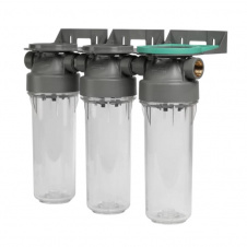 Колба фільтра Ecosoft 2P TRIPLEX РЕТ 3/4" прозора (FTPP2P0130/G118)