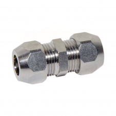 Муфта затискна Albertoni 417 d10 хром (G02516)