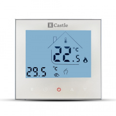 Терморегулятор програмований Castle AC605H білий (55013664) Бородянка