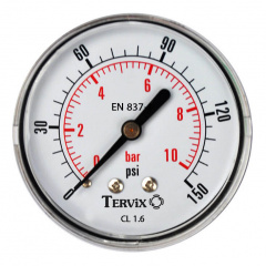 Манометр аксіальний Tervix Pro Line 63 0-6 бар 1/4 (355612) Переяслав-Хмельницкий