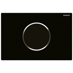 Клавіша змиву безконтактна Geberit Sigma10 чорний Долина