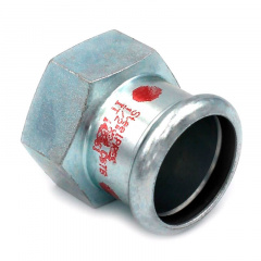 Перехідник сталевий RM SteelPres 390 Ø22 х 1 В оцинкований (опалення) Сумы