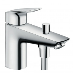 Змішувач на борт ванни Hansgrohe Logis Monotrou з перемикачем на душ Косов