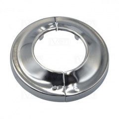 Розетка розбірна металева Albertoni 501 65x32 (1") хром (R50111) Хуст