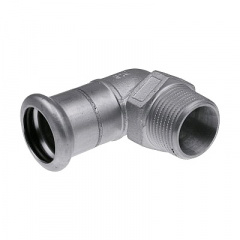 Коліно з зовнішньою різьбою KAN-therm Inox 42 x 11/2" (1609070009) Никополь