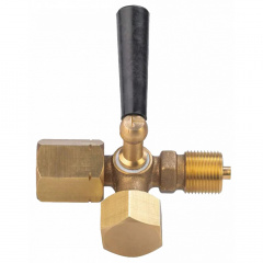 Трьохходовий запірний кран для манометра Tervix Pro Line M3 Valve PN 16, 1/2х1/2 (334212) Хуст