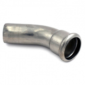Коліно нержавіюче RM Inoxpres 181/451 Ø28 45° ВЗ