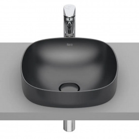 Раковина накладна кругла Roca Inspira 370x370 чорний (A32750R640)
