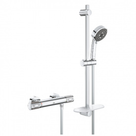 Термостат для душу Grohe QuickFix Precision Feel з душовим гарнітуром, хром (34791000)