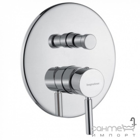 Смеситель ванны скрытого монтажа Bugnatese Kobuk KOBNS2272 никель браш