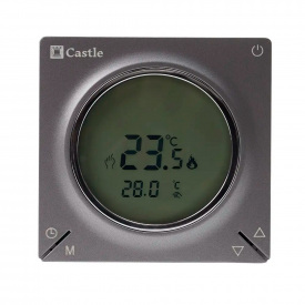 Терморегулятор програмований Castle AC829H графіт (55015065)