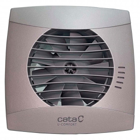 Витяжний вентилятор Cata UC-12 Hygro Silver з гігростатом