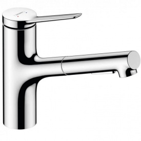 Змішувач для кухні Hansgrohe Zesis M33 150 з витяжним виливом (74810000)