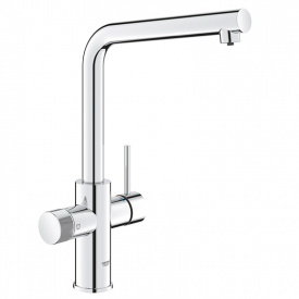 Змішувач для кухні Grohe Blue Pure Minta з подачею технічної і фільтрованої води, хром (30588000)