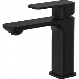 Змішувач для умивальника Imprese Bilovec, чорний матовий 35 мм