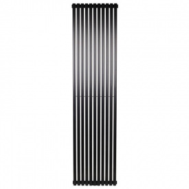 Трубчастий радіатор Betatherm Elipse 1 1800x445 чорний RAL9005M