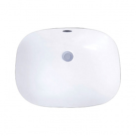 Раковина під стільницю Devit Quadra 450х555х200, білий (1610132)