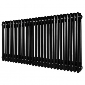 Трубчастий радіатор Arttidesign Bari II G 26/500/1190 горизонтальний чорний матовий (BR II G.26.50.119.B)