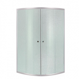 Душова кабіна Lidz Latwa SC90x90.SAT.MID.FR, скло Frost 4 мм без піддона (LLSC9090SATMIDFR2)
