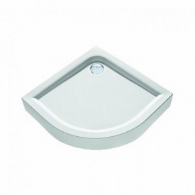 Душовий піддон Kolo First 80x80 з панелю і ніжками напівкруглий (XBN1680000)