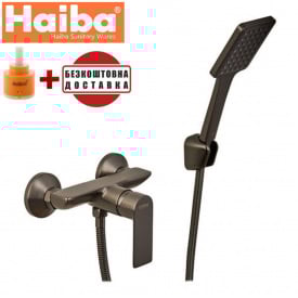Змішувач для душу HAIBA ALEX GRAPHITE (Chr-003)