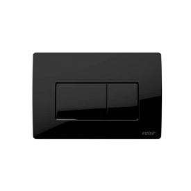 Клавіша змиву пневматика Valsir TROPEA S P1, чорна (VS0872641)